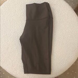 ALO Yoga Chocolate Brown Leggings